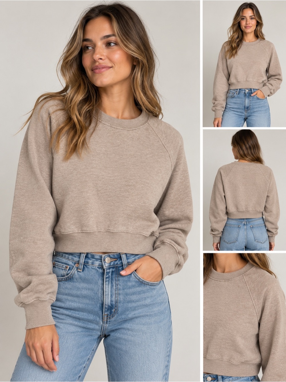 TNA Sweatfleece Cozy Fleece - Perfect Fit Size S